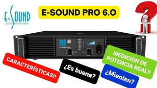 ESOUND PRO 6.0 ¿ ES BUENA ? ¿Tira lo que dice?