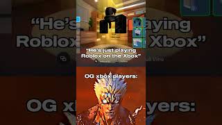 Old Roblox On The Xbox 😭