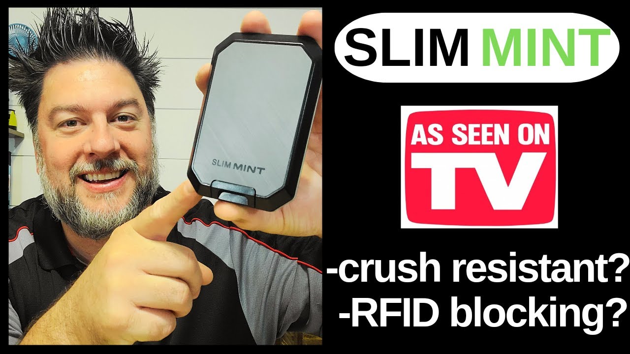 Slim Mint Wallet Review RFID Blocking As Seen On TV Wallet 530 YouTube Slim Mint Wallet Review RFID Blocking As Seen On TV Wallet 530 YouTube