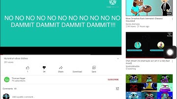 Proof that Thomas Hager Can’t handle dislikes for being Dislike Complaint.