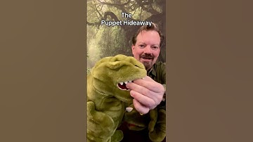 Puppet of the Day -T-Rex made by United American Nature co - The Puppet Hideaway with Eric Thomsen