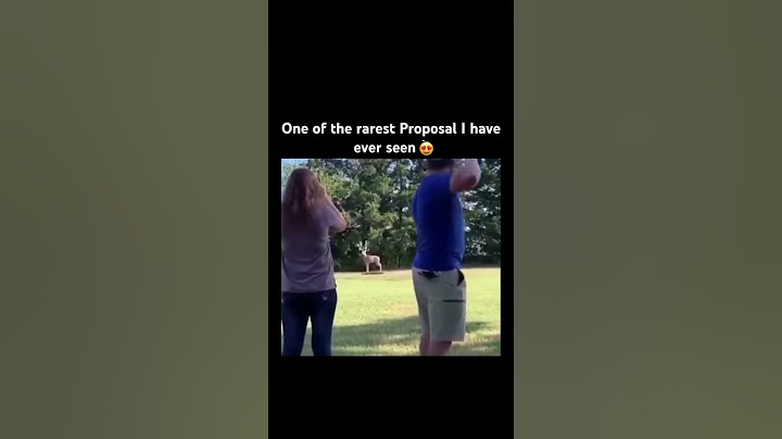 One of the rarest Proposal I have ever seen 😍