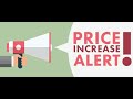 📣 URGENT MESSAGE: Avoid 30% Price Increase! 📣