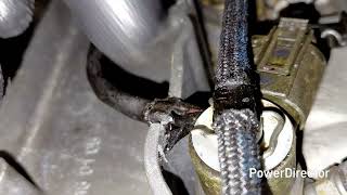 T1N Sprinter: Smushed camshaft sensor wire - Could leave you stranded! Dont let this happen!