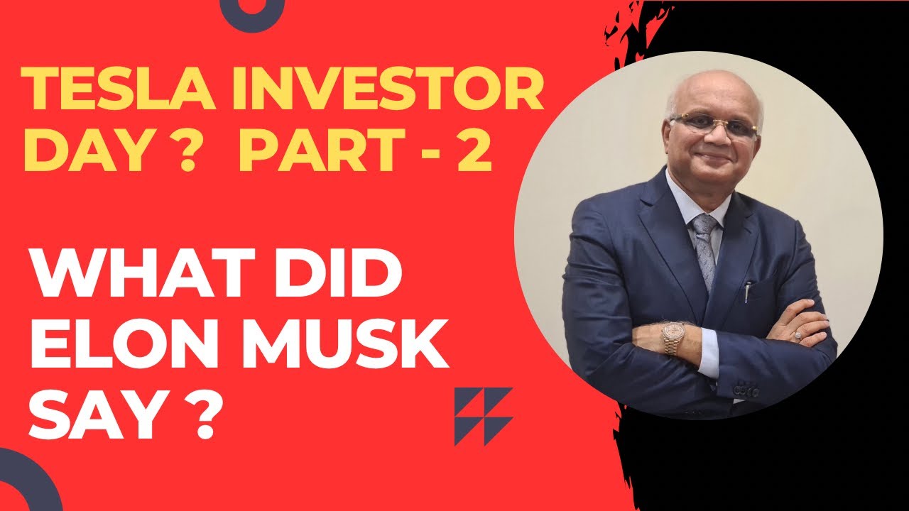Tesla Investor Day ? Part 2 What did Elon Musk Say? YouTube