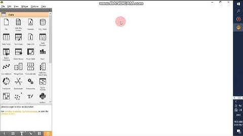 preprocessing data menggunakan orange data mining