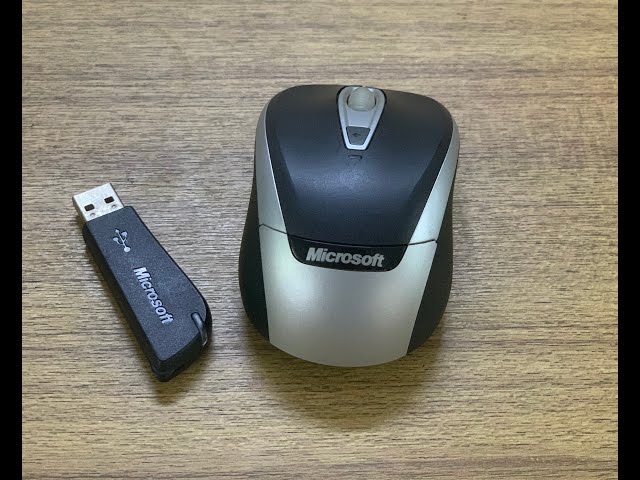 Microsoft Wireless Mouse 3000 Model : 1359 con chuột không dây ra đời 10 năm trước của Mirosoft