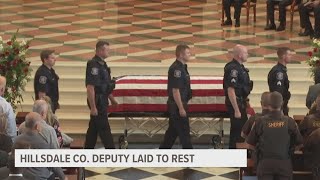 'Friend to all' Hillsdale County Deputy Butler laid to rest Wednesday