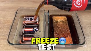 24 Hours in Coca Cola🥶iPhone 17 Pro Max vs Galaxy S25 Ultra–the craziest freeze durability test ever