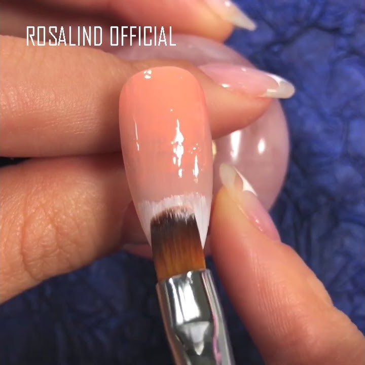 How to create gel BABY BOOMER nail step by step tutorial?