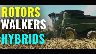 Combines: Rotary v. Conventional v. Hybrid - What's The Difference?