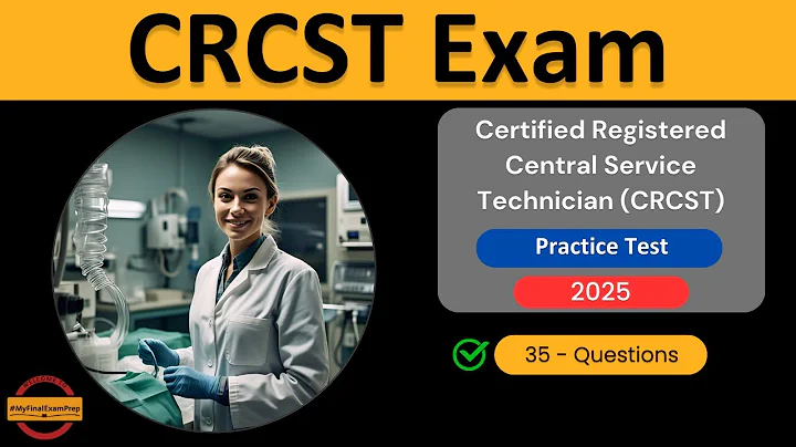 CRCST Exam Practice Test 2025 | Questions & Answers