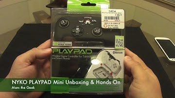 NYKO PLAYPAD Mini For Android Unboxing & Hands On
