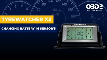 TYREWATCHER X2 - Changing Battery in sensor