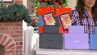 Amazon 2 Pack of Fire HD 10.1" 32GB Tablets, Latest Model on QVC
