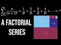 A factorial series geometric dissection visual proof