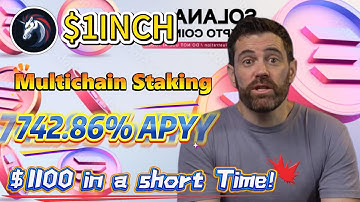 Resilient Passive Income: Move 1INCH to 1inch and Capture APY 742.86% While Markets Fall