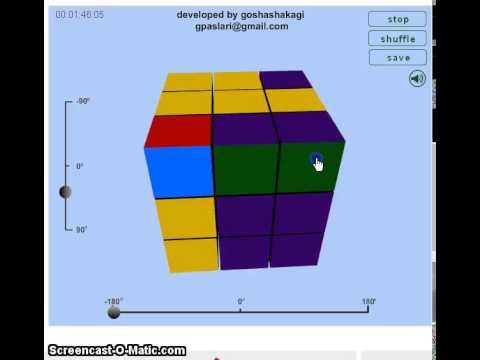 Todo el mundo filete salchicha Armar un cubo rubik ONLINE (con sonido) 2 - YouTube