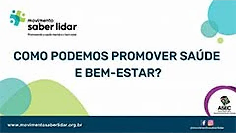 O que é promover a saúde?