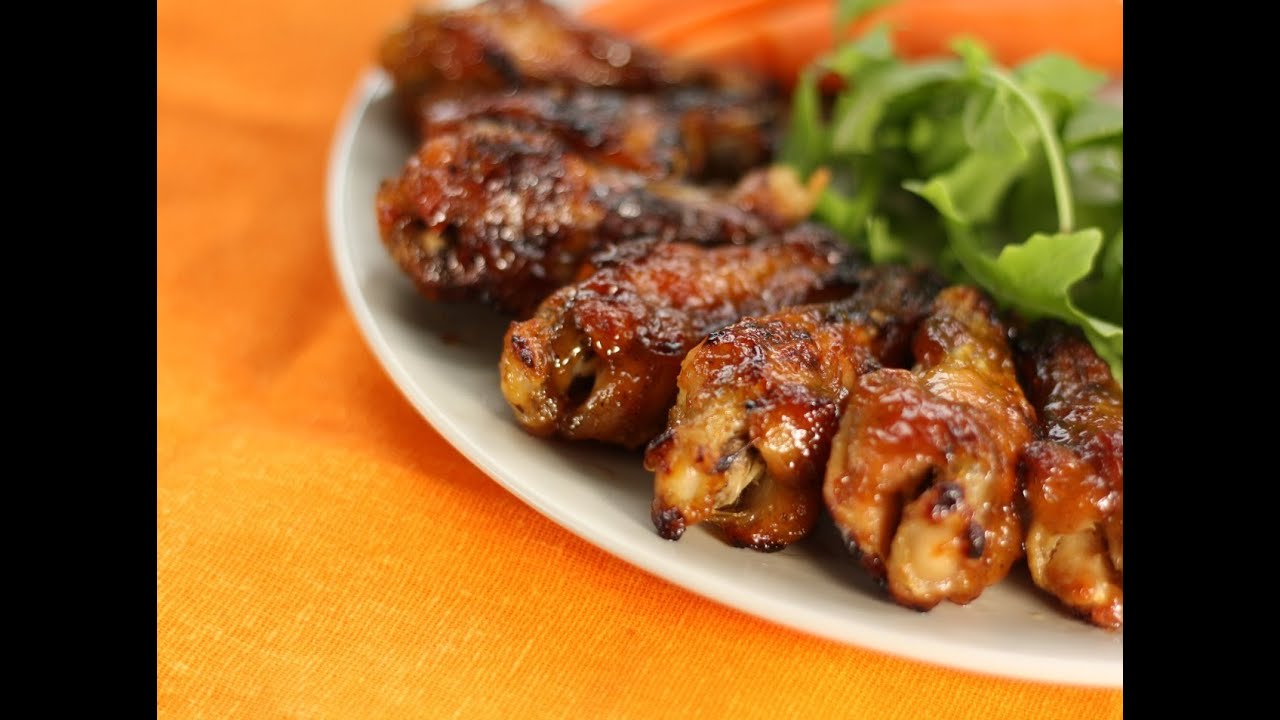 Sticky Ginger Soy Chicken Wings Recipe YouTube