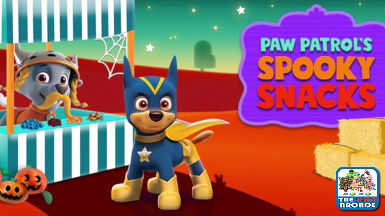 Paw Patrol Spooky Snacks Trick or Treat! Here's Something Good to