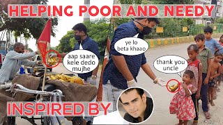 HELPING POOR AND NEEDY PEOPLE (Inspired by Varun Pruthi) | Prank Video India | Sandeep Goel