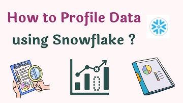 🔎 How to Profile Data using Snowflake ❄️?