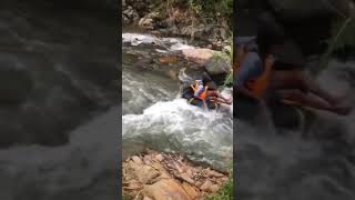 Serunya River Tubing Di Desa Rahtawu Kudus