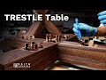 Indestructible walnut dining table.