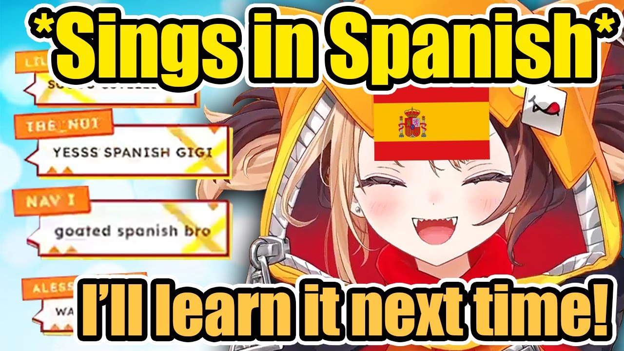 Gigi’s Spanish Singing is SO Cute and Impressive