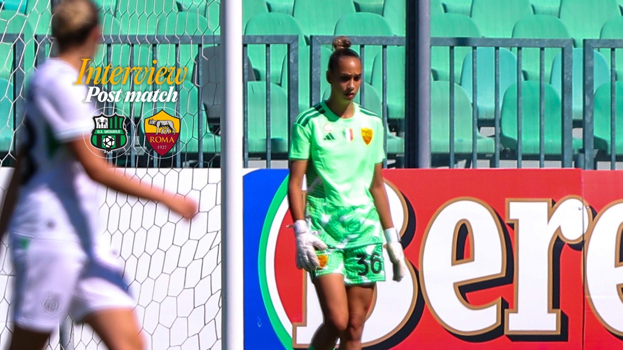 Entrevista a Soggiu tras el Sassuolo-Roma