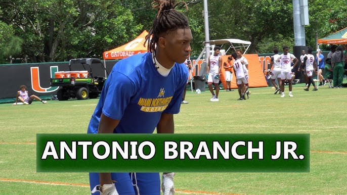 Northwestern 2025 S Antonio Branch Jr. at Miami 7-on-7 Camp