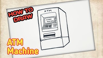 How to Draw ATM Machine