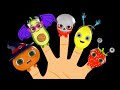 Halloween Finger Family Dance - Little one’s Mix! - Funky Fruits Baby Sensory music and animation
