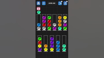 Ball sort puzzle #games #relaxing #puzzlegames #stress_relief #sorting #brain_games #shorts
