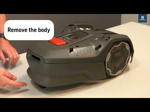 Husqvarna Automower® Aspire™ R4: How To Remove & Install The Body