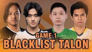 BLACKLIST vs TALON - GAME 1 - CAST BY ARMEL & JAU - DREAMLEAGUE DOTA 2