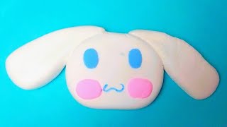 How to make cute cinnamorol from clay / kawaii character / cute decoration / clay toys