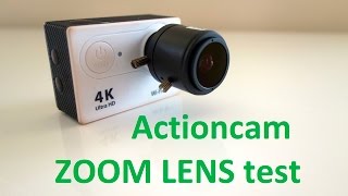 EKEN Actioncam ZOOM lens test