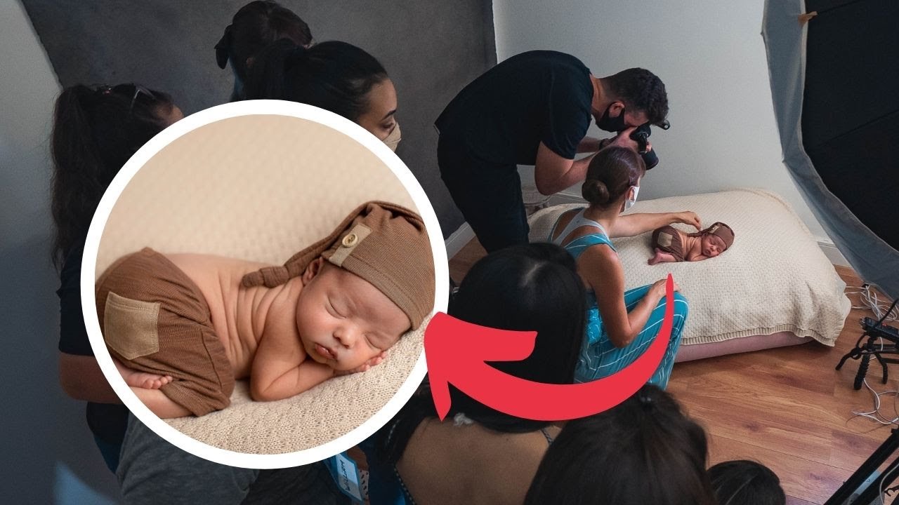 Como Fazer a POSE BÁSICA na FOTOGRAFIA NEWBORN (Tutorial)