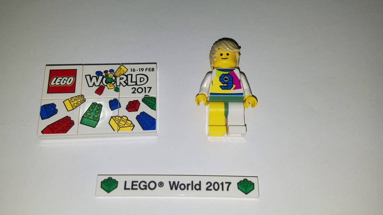 Lego 2017 Exclusive Minifigure | Lego worlds, Lego, Mini figures