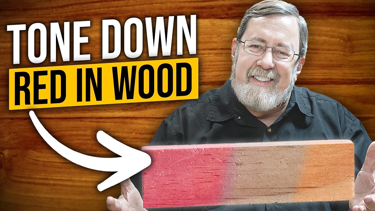 How To Tone Down Orange Red Stain In Wood YouTube How To Tone Down Orange Red Stain In Wood YouTube