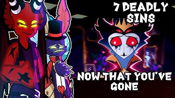 7 DEADLY SINS HELLUVA BOSS reacts to Now that you’re gone  🛎️😈Gacha 2 Hazbin Hotel Prime