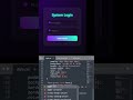 Biến Form HTML Thô Sơ Thành Giao Diện Login Kính Mờ (Glassmorphism) &amp; Neon Phát Sáng ✨