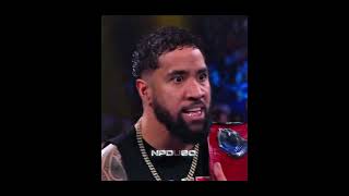 “Jey Uso and Sami Zayn had a promo in the ring, and then Jimmy Uso brutally attacked Jey Uso #wwe