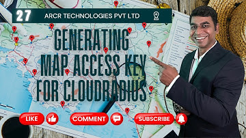 Generating Map Access Key For OneRadius  || English || Tutorial No - #27