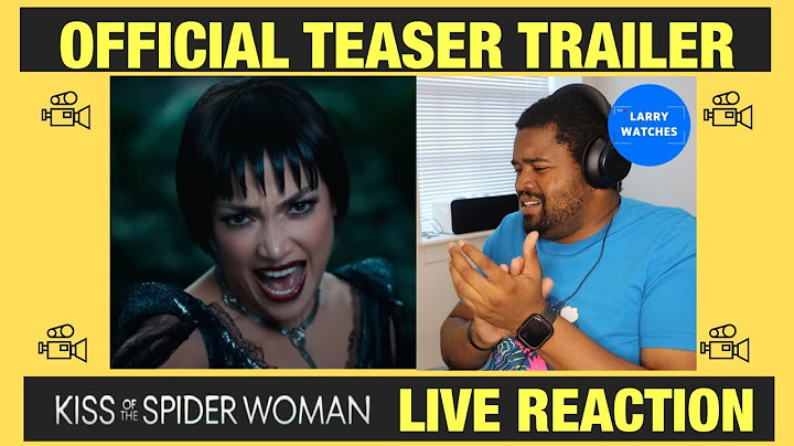 Kiss Of The Spider Woman - Official Teaser Trailer - Reaction (2025)