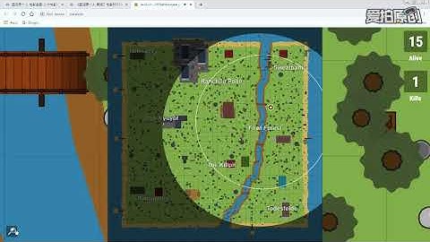 surviv io funny win with grenade