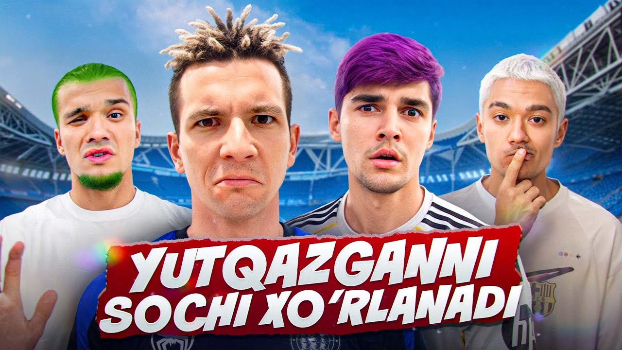 UNWANTED BOYS BILAN SHTRAFNOY CHALLANGE - YUTQAZGAN BOLANI SOCHINI XORLIMIZ !!!