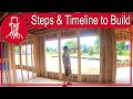 steps to building a house timeline